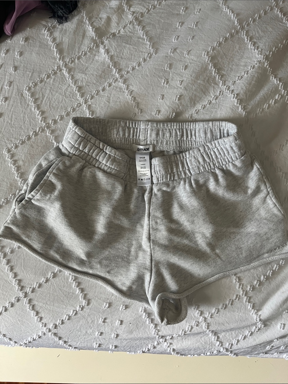 Garage Light Gray Athletic sweat shorts